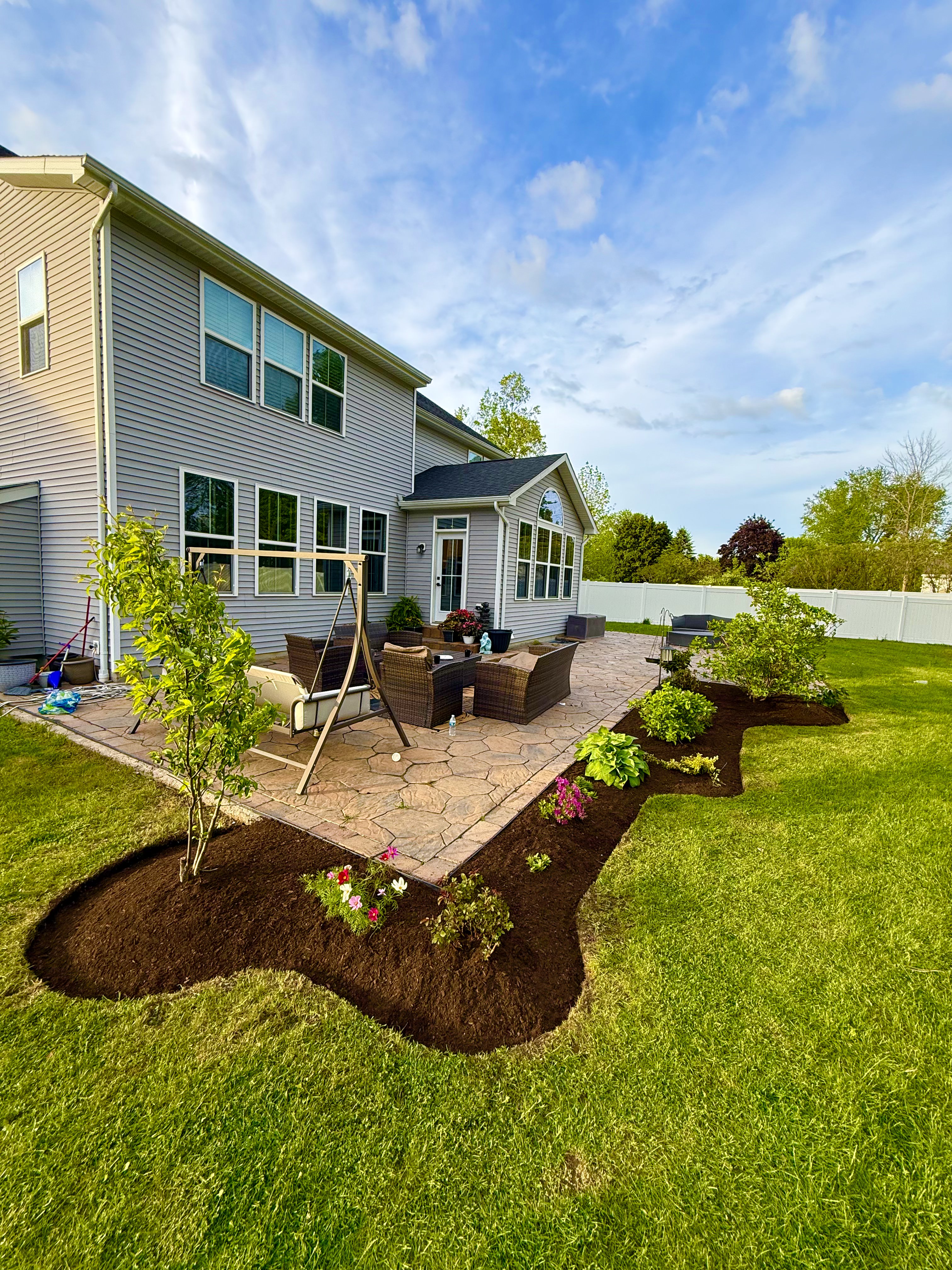 Seasonal Cleanup & Mulch project by Rolax Landscaping in Buffalo, NY