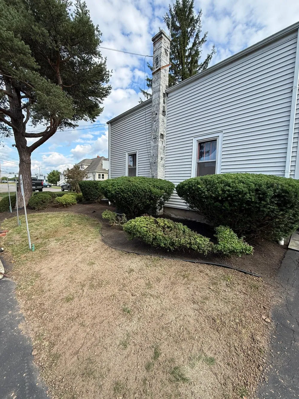 Landscaping service example: Commercial Landscape Cleanup in Buffalo, NY