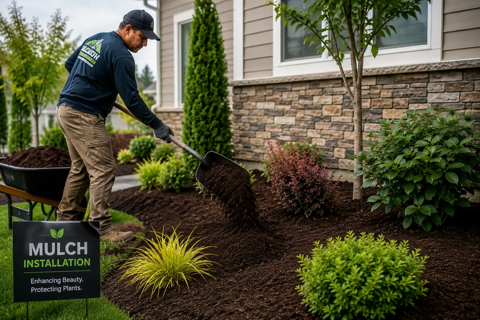 Mulch Installation
